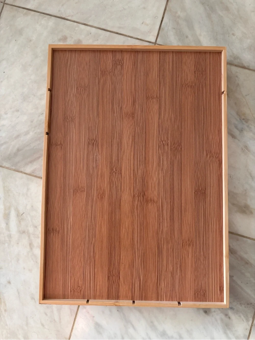 Bamboo Drawer Organizer Tray – Natural Bamboo Cutlery & Utensil Organizer